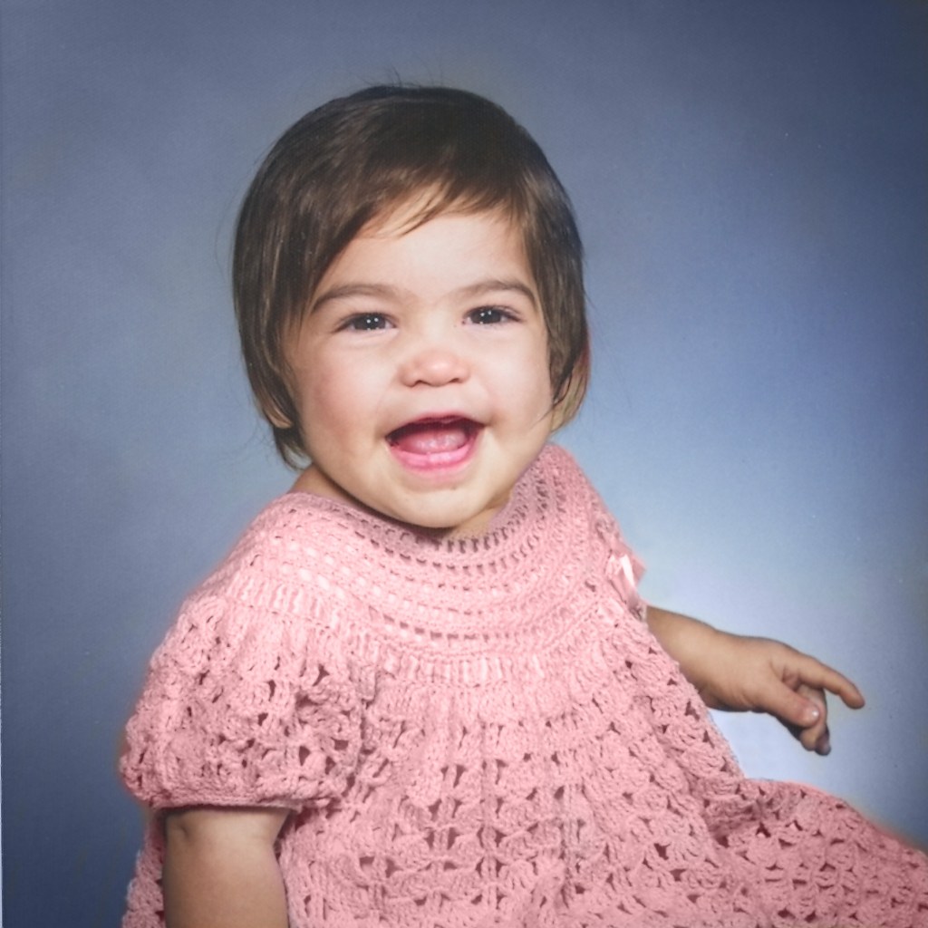Vintage child's portrait, brought back to full color at Walcott Studio, Columbus, WI, 414-418-2893 for appointment.